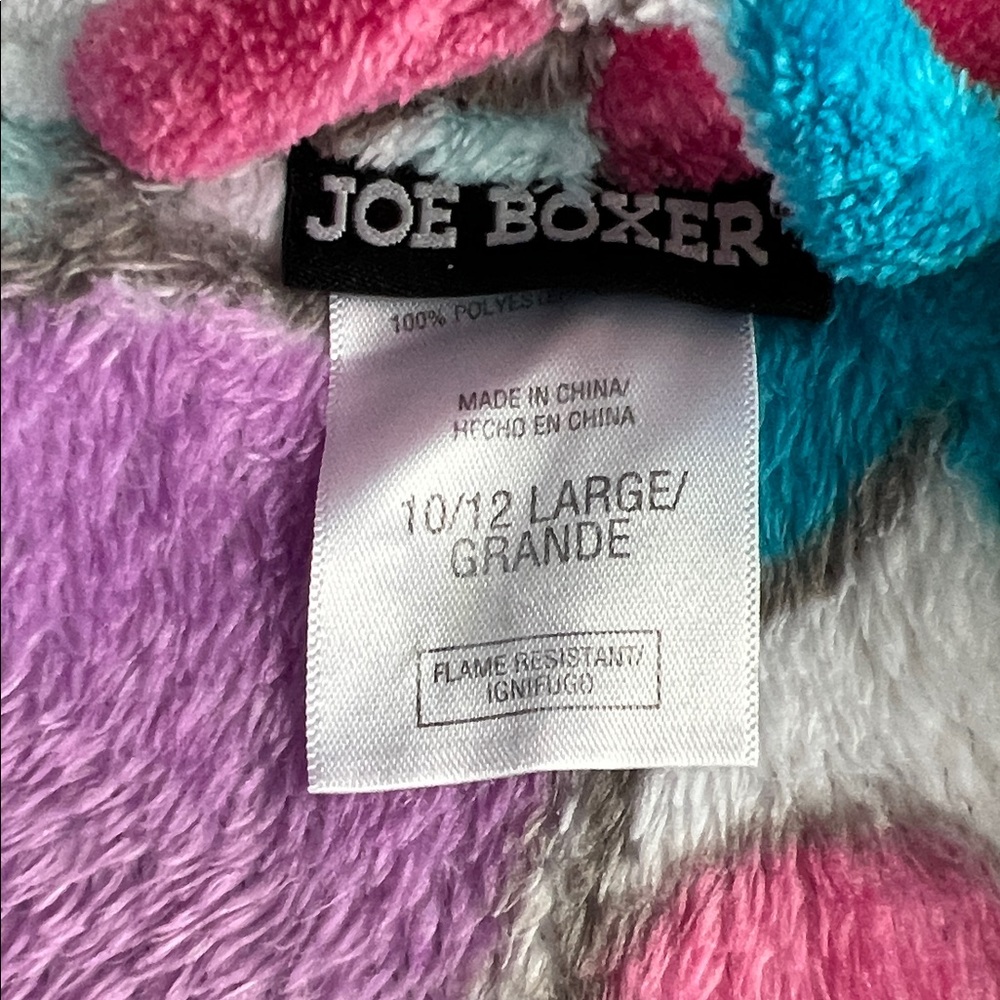 Joe Boxer Kids Robe with Heart Pattern * - Picture 2 of 7